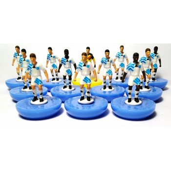 Subbuteo Andrew Table Soccer Marseille 1992-93 Champions League Winner on Classic Hasbro bases